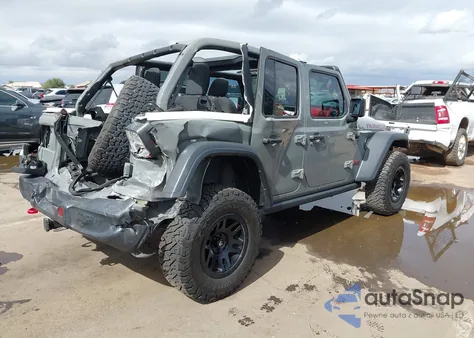 2021 Jeep Wrangler Unlimited Rubicon 4X4 z USA, uszkodzony, nr VIN 1C4HJXFNXMW744400